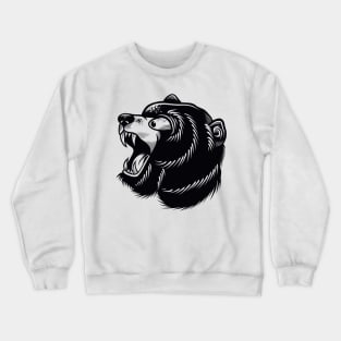 Bear head Crewneck Sweatshirt